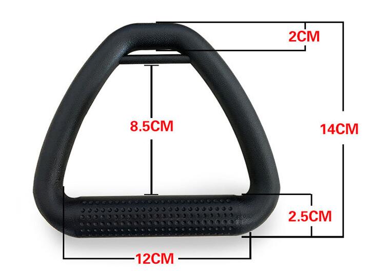 multifunkční cvičební kroužky s rozměry 15,5CM*14CM, vyrobené z ABS materiálu pro trénink