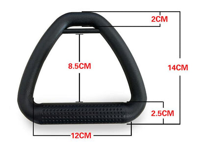 multifunkční cvičební kroužky s rozměry 15,5CM*14CM, vyrobené z ABS materiálu pro trénink