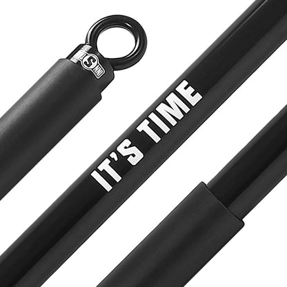 portabilní fitness push rod bar detail s nápisem IT&