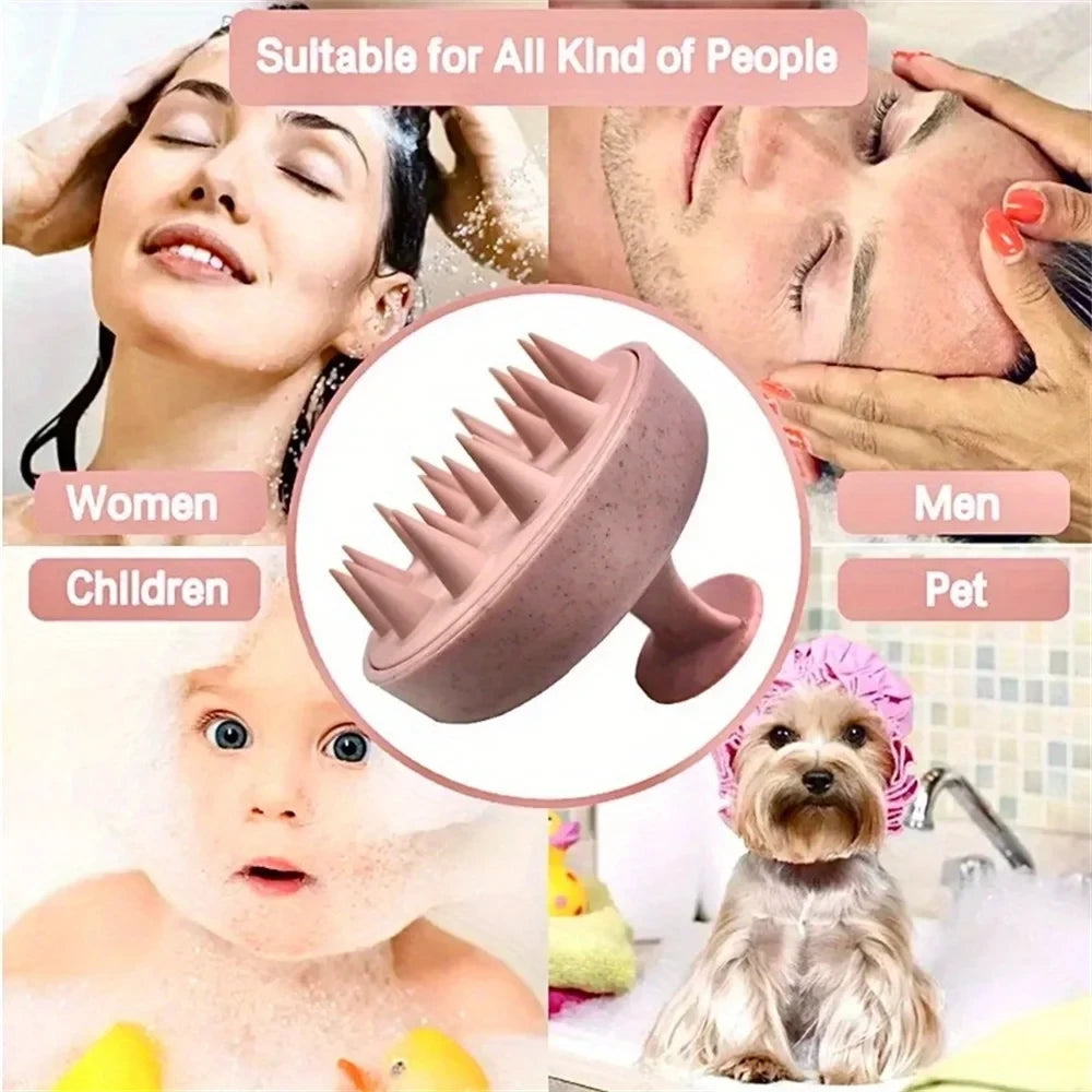 Silicone Scalp Exfoliating Brush