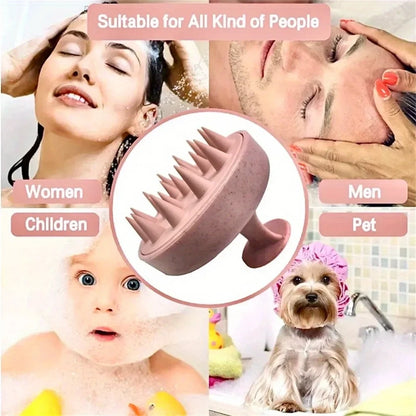 Silicone Scalp Exfoliating Brush