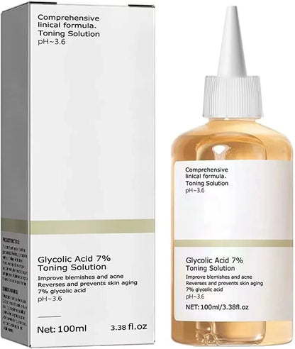 Glycolic Acid Seven Percent Toning Solution