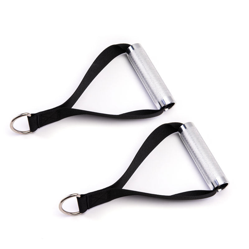 Gantry Handle Fitness Equipment Accessories, černé s hliníkovou polyesterovou konstrukcí, ideální pro fitness.