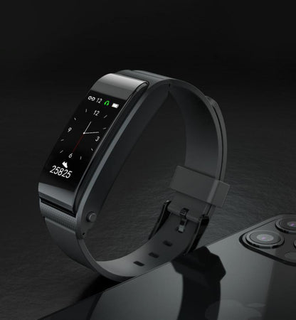 F2 Smart Call Sports Bracelet, moderní smart fitness náramek s barevným TFT displejem a pohodlným designem.