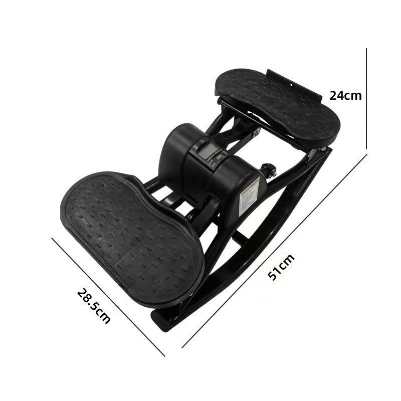Velkoobchodní fitness otočný stepař s rozměry 51 cm x 28,5 cm x 24 cm pro domácí cvičení.