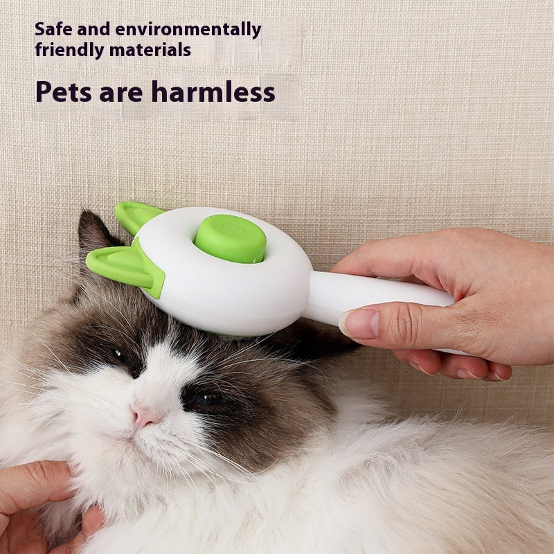 Self cleaning pet hair remover comb na čištění kočky s ekologickými materiály